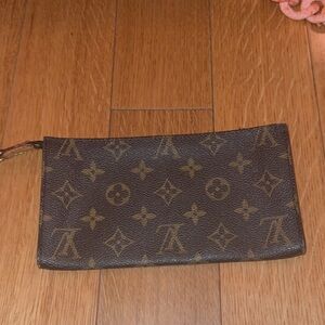 Louis Vuitton Brown Monogram Accessory Pouch